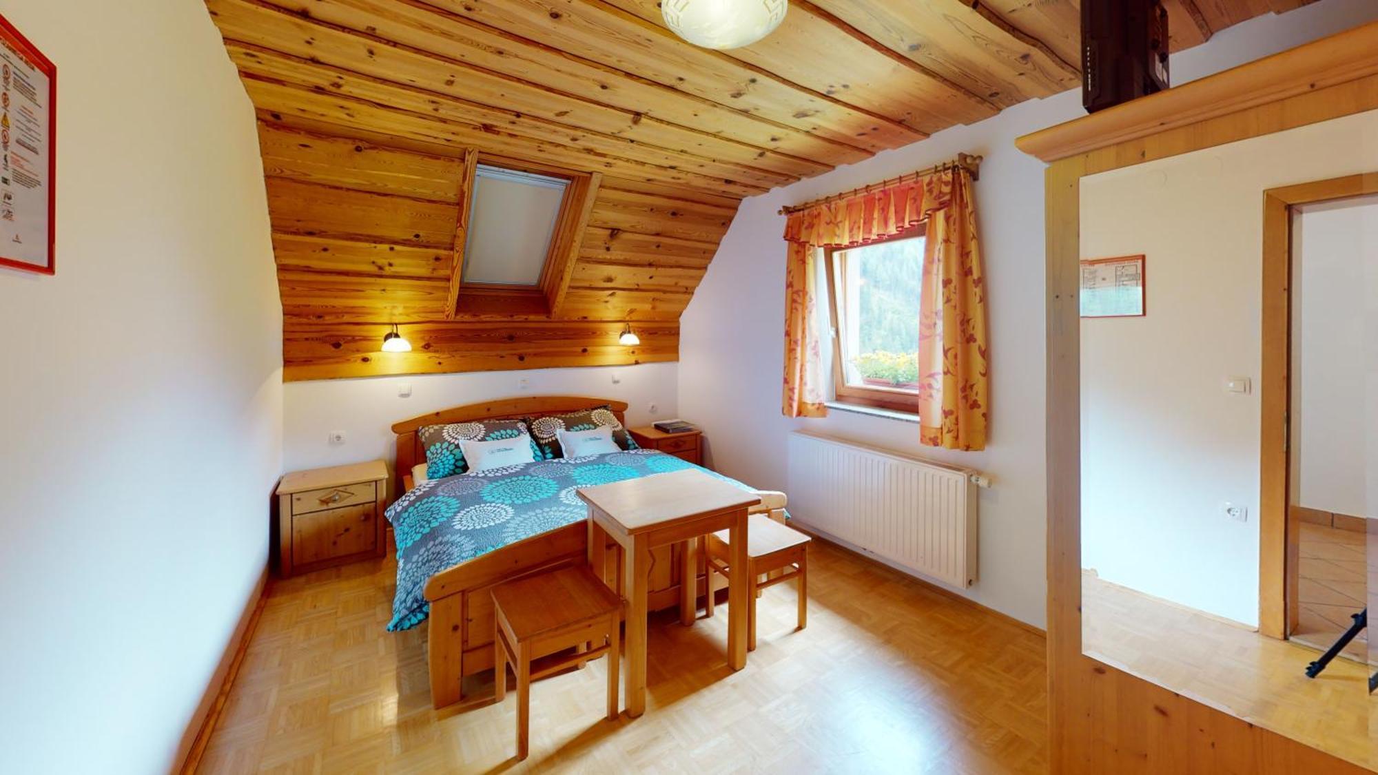 Tourist Farm Gradisnik Apartment Solčava Cameră foto