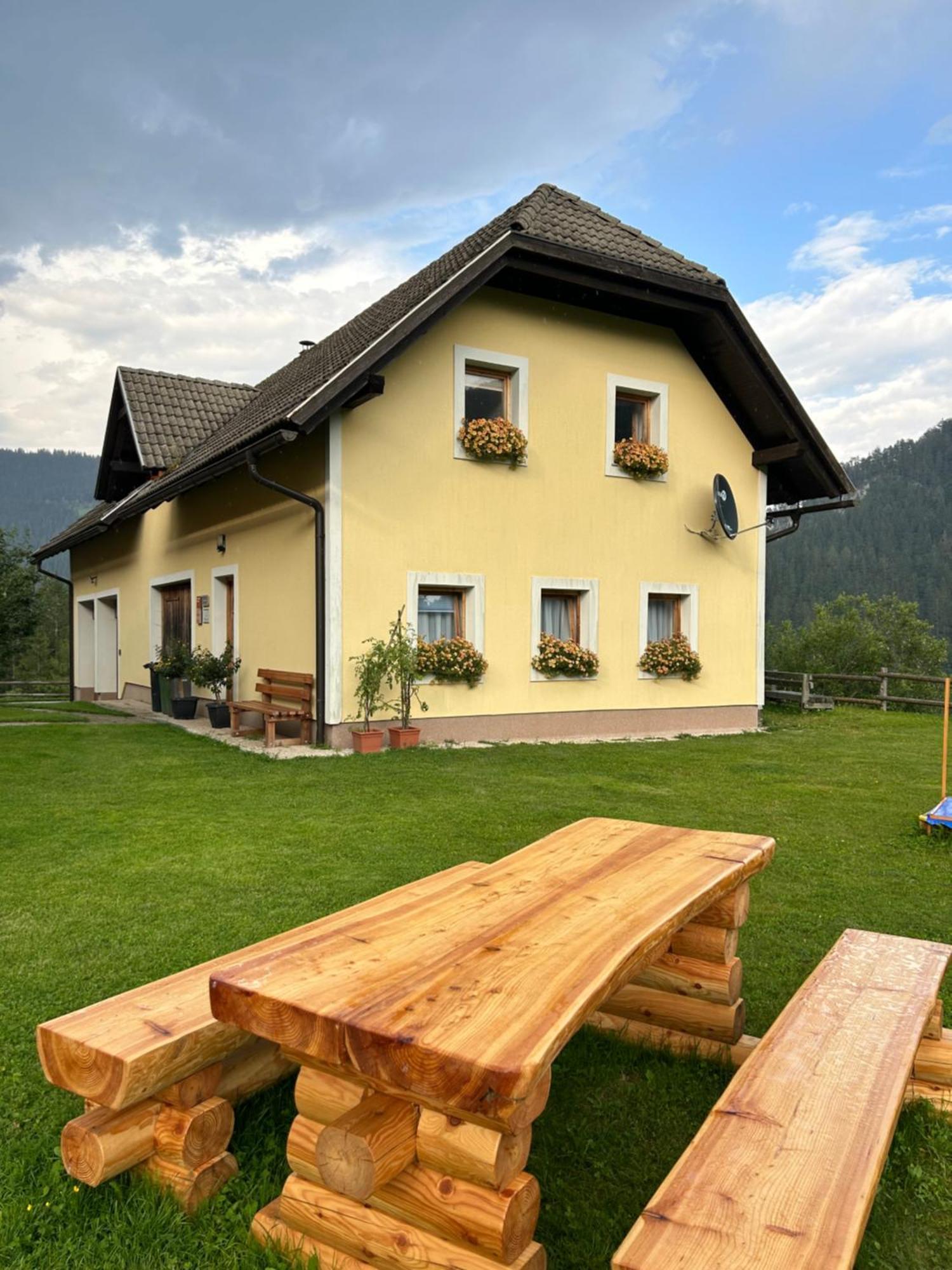 Tourist Farm Gradisnik Apartment Solčava Exterior foto